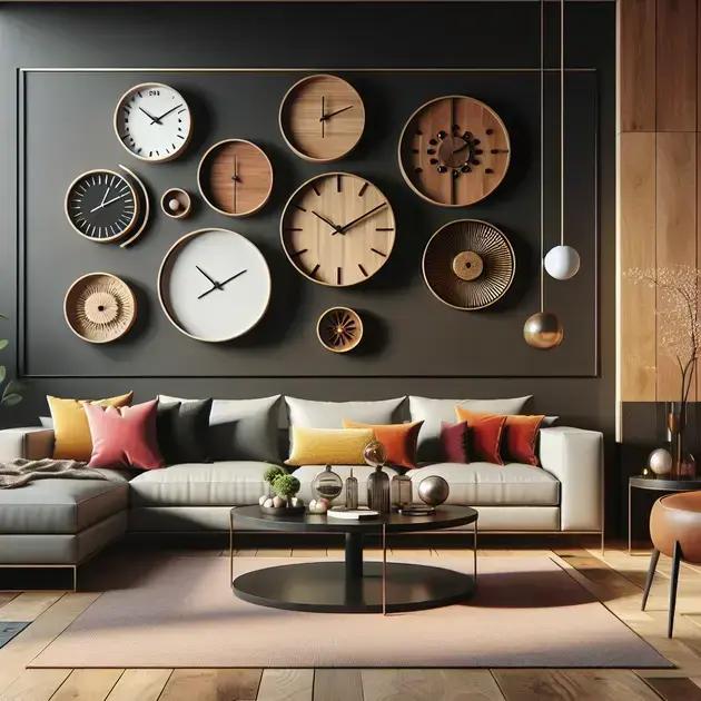 Como Combinar Relógios De Madeira E Metal Em Decorações Modernas
