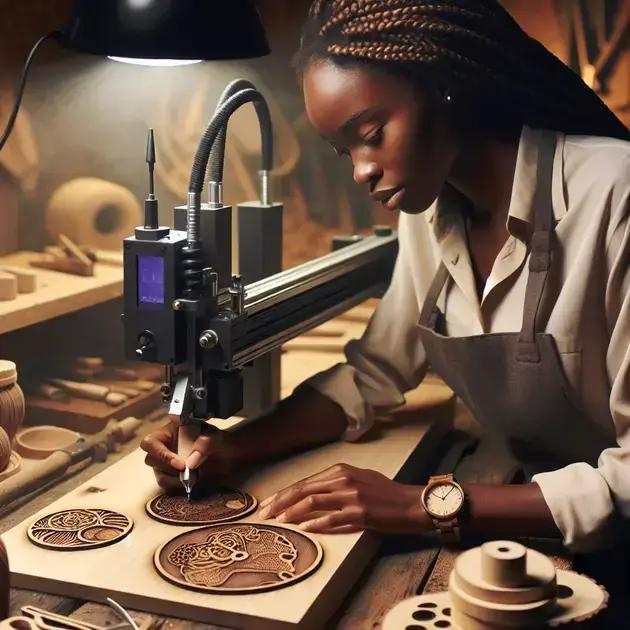 Como Fazer Personalização A Laser Em Mostradores De Madeira