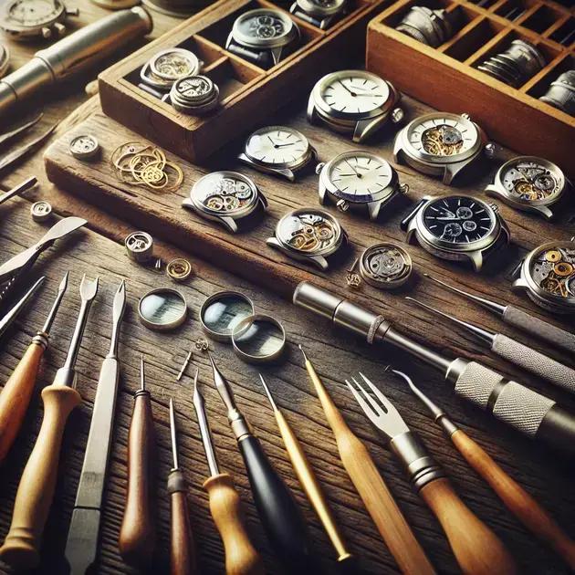 Ferramentas Essenciais Para Artesãos Que Produzem Relógios Em Casa