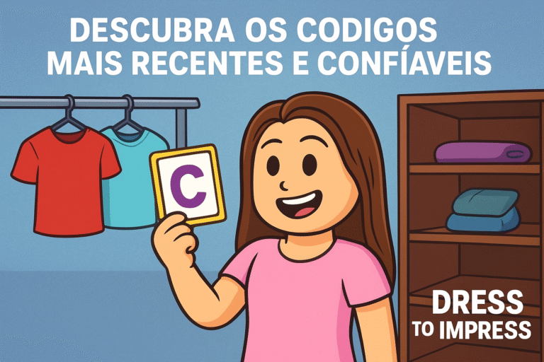 Códigos Atuais para Dress to Impress Liberte Roupas, Itens e Segredos Ocultos