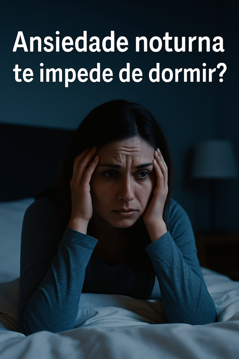 Ansiedade Noturna Como Controlar os Pensamentos Que Impedem Você de Dormir